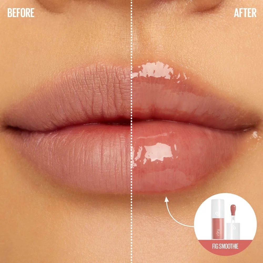 Kaja Juicy Glass Lip Oil In Fig Smoothie